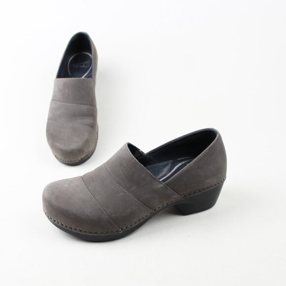 Dansko Tenley Leather Slip-on Shoes - Picture 2 of 16